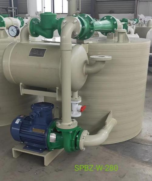 千岛泵业-rpp水喷射真空泵机组是本公司自行设计生产的耐腐蚀真空设备